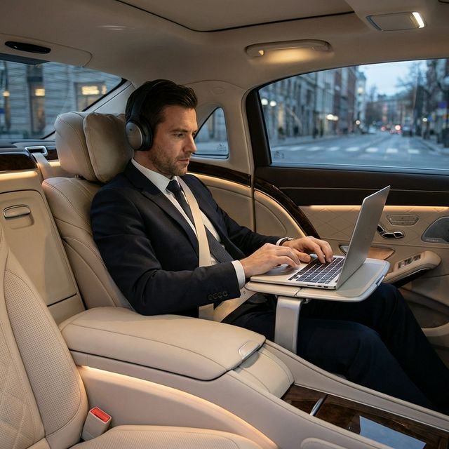 Transfer business a Milano — auto con autista per riunioni e fiere